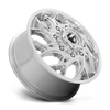 Fuel 1PC D740 Runner 22x8.25 8x6.5 Chrome Wheel 22" 105mm Rim