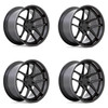 Set 4 American Racing AR942 20x11 5x115 Matte Black Gloss Black Wheels 20" 22mm Set 4 American Racing AR942 20x11 5x115 Matte Black Gloss Black Wheels 20" 22mm