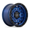 Black Rhino Legion 20x10 5x5.0 Cobalt Blue With Black Lip Wheel 20" -18mm Rim