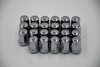 Set 23 Chrome Lug Nut 3/4 Hex - 1/2" 1.4" Tall Conical Seat 19mm 1/2-20