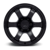 Set 4 20" Fuel D766 Rush 18x9 6x120 20mm Satin Black Wheels Truck SUV Rims