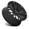 Set 4 Performance Replicas PR201 22x9 6x5.5 Gloss Black Wheels 22" 28mm Rims