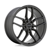 Set 4 Petrol P5C 18x8 5x110 Gloss Gunmetal Wheels 18" 40mm Rims