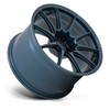 Set 4 TSW Kemora 18x8.5 5x4.5 Gloss Dark Blue Wheels 18" 35mm Rims