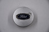 Ford Silver w/ Blue & Chrome Logo Wheel Center Cap Hub Cap 6L84-1A096-FA 2.1875" OEM Escape Snap In