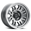 18" Vision 409 Inferno Satin Grey 5x5 Wheel -18mm Rim For Jeep Chevy GMC