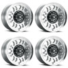 Set 4 18" Vision 409 Inferno Milled Machine 6x135 Wheels 12mm For Ford Lincoln Set 4 18" Vision 409 Inferno Milled Machine 6x135 Wheels 12mm For Ford Lincoln