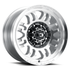 20" Vision 409 Inferno Milled Machine Face 6x120 Wheel 12mm Rim For GMC Chevy