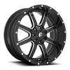 Fuel 1PC D610 Maverick 18x9 8x180 Gloss Black Milled Wheel 18" 20mm Rim