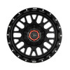 Set 4 XD XD842 Snare 20x9 6x4.5 6x5.5 Satin Black Wheels 20" 18mm Rims