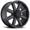 17" Ultra 195SB Crusher 17X9 8x170 Satin Black & Satin Clear Coat Wheel 0mm Rim