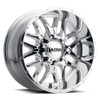 20" Ultra 203C Hunter Chrome Plated 20x9 Wheel 8x6.5 18mm For Chevy GMC Ram Ford Truck