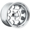 16" Pacer 164P LT Mod Polished 16x8 6x5.5 Polished Wheel 12mm For Chevy GMC Ram