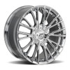 16" Platinum 437C Genesis 16x7 5x100 5x4.5 Chrome Plated Wheel 40mm Rim