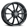 Set 4 18" Platinum 457BK Revelation  18x8 Wheels 5x120 +35mm
