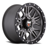 Set 4 17" Mamba 597MG M25  17x9 Wheels 6x5.50 -12mm
