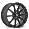 Set 4 16" Konig 45B Control Black 16x7 Wheels 5x100 5x4.5 40mm Street Rims