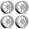 Set 4 15" Konig 72S Helium 15x6.5 Wheels 4x100 40mm Rims 72S-HE65D0440S