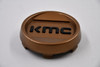 KMC Wheels Bronze w/Gloss Black Logo Wheel Center Cap Hub Cap 1512S23 3.125" KM708 Bully KM716 Nomad KM721 Alpine
