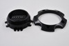 KMC Wheels GRS 5x5 Satin Black Wheel Center Cap Hub Cap T163H120-5-H30-S10