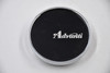 Advanti Chrome Edge w/ Black & Chrome Inset Wheel Center Cap Hub Cap C-F80(ADV) 2.5"