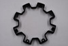 Blank Black Wheel Center Cap Hub Cap SPACER/7/BLK 7" No Logo/Inset