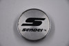 Sendel Chrome Edge Wheel Center Cap Hub Cap C-067-3 2.5"