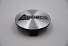 Andros Machined w/ Black Logo Wheel Center Cap Hub Cap S138S75 3" Snap In