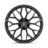 Asanti Black ABL-39 Mogul 20x10.5 5x120 Satin Black Wheel 20" 20mm Suv Car Rim