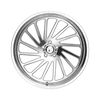 24" Fittipaldi Off Road FTF503P 24x14 Polished 5x5 Wheel -76mm For Jeep Rim