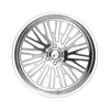 24" Fittipaldi Off Road FTF505P 24x14 Polished 6x5.5 Wheel  -76mm Lifted Rim