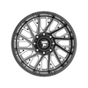 22" Fittipaldi Off Road FA08BM 22x12 Gloss Black Milled Wheel 8x170 -44mm Rim