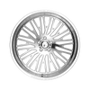 26" Fittipaldi Off Road FTF505P 26x16 Polished 8x6.5 Wheel -101mm Truck Rim