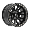 17" Fittipaldi Off Road FB151B 17x9 Satin Black 6x5.5 Wheel -38mm Lifted Rim