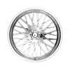 26" Fittipaldi Off Road FTF501P 26x16 Polished 8x6.5 Wheel -101mm Truck Rim