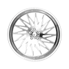 24" Fittipaldi Off Road FTF506P 24x14 Polished 8x6.5 Wheel -76mm Lifted Rim