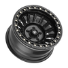 17" Fittipaldi Off Road FB152B 17x9 Satin Black 5x5 Wheel -38mm For Jeep Rim
