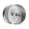 26" Fittipaldi Off Road FTF507P 26x16 Polished 8x170 Wheel -101mm Truck Rim