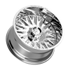 Set 4 26" Fittipaldi Off Road FA07MC 26x12 Mirror Coat 8x170 Wheels -44mm Rims