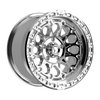 Set 4 17" Fittipaldi Off Road FT101MC 17x9 Mirror Coat Wheels 6x5.5 -12mm Rims