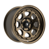 Set 4 17" Fittipaldi Off Road FT103Z 17x8.5 Satin Bronze Wheels 6x5.5 00mm Rims