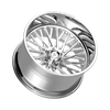 Set 4 30" Fittipaldi Off Road FTF501P 30x16 Polished 8x6.5 Wheels -101mm Rims