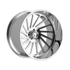 Set 4 24" Fittipaldi Off Road FTF503P 24x14 Polished 8x170 Wheels -76mm Rims