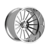 Set 4 24" Fittipaldi Off Road FTF504P 24x14 Polished 8x6.5 Wheels -76mm Rims