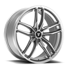 18" Fittipaldi 361S 18x8 Brushed Silver 5x120 Wheel 30mm Rim