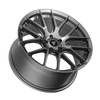 Set 4 20" Fittipaldi 360BS 20x10 Brushed Silver 5x120 Wheels 37mm Rims