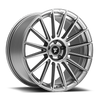 Set 4 22" Fittipaldi 363BS 22x9.5 Brushed Silver 5x112 Wheels 30mm Rims