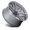 20" Fuel Flux 20x9 6x5.5 1mm Platinum Wheel For Chevy GMC Ram Cadillac Truck Rim