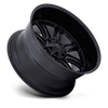 20" Fuel Darkstar 20x10 8x170 -18mm Wheel Matte Black Gloss Black Lip For Ford