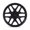 Fuel 1PC Flux 22x10 6x5.5 Blackout Wheel 22" -18mm Rim